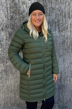 Eva Lightweight Parka Women Green Way of Sweden