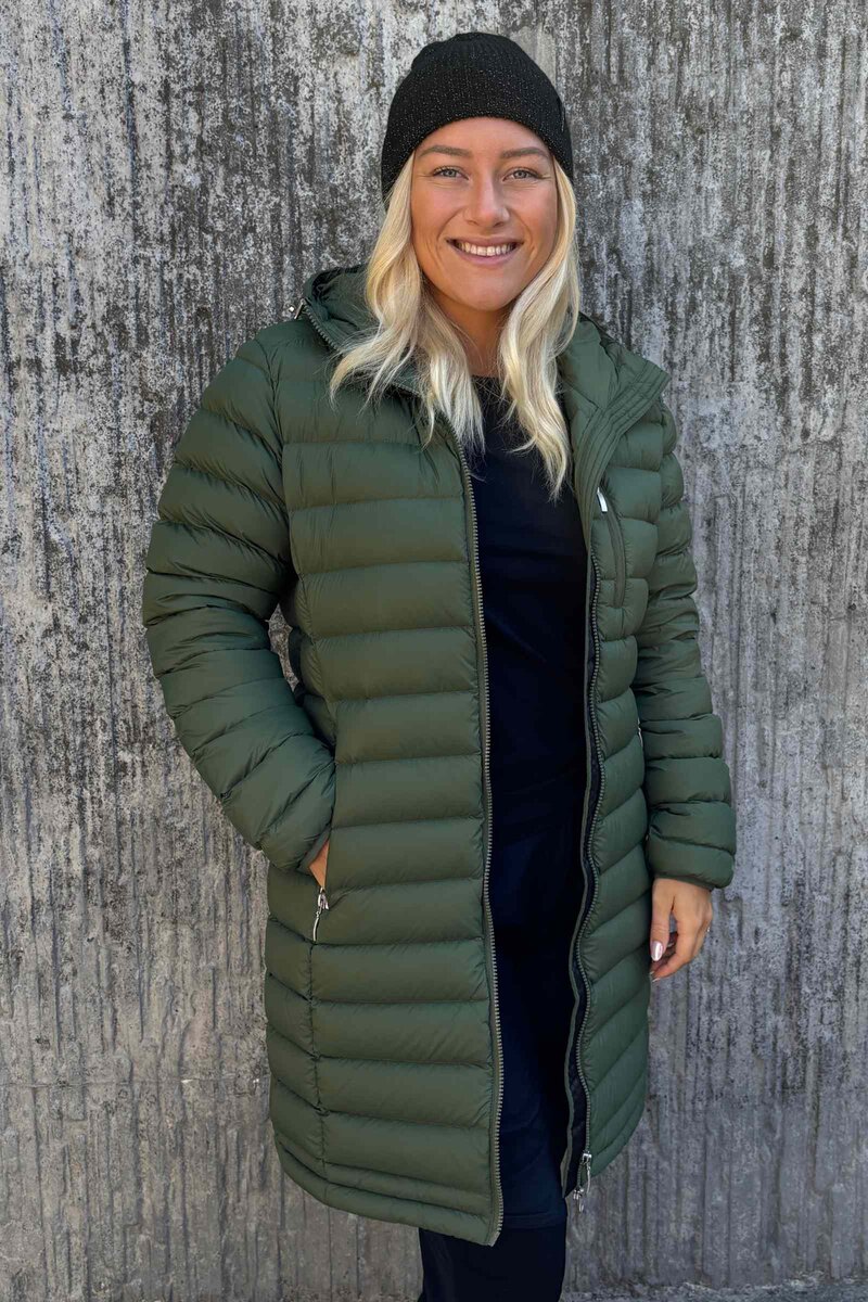 Eva Lightweight Parka Women Green Way of Sweden