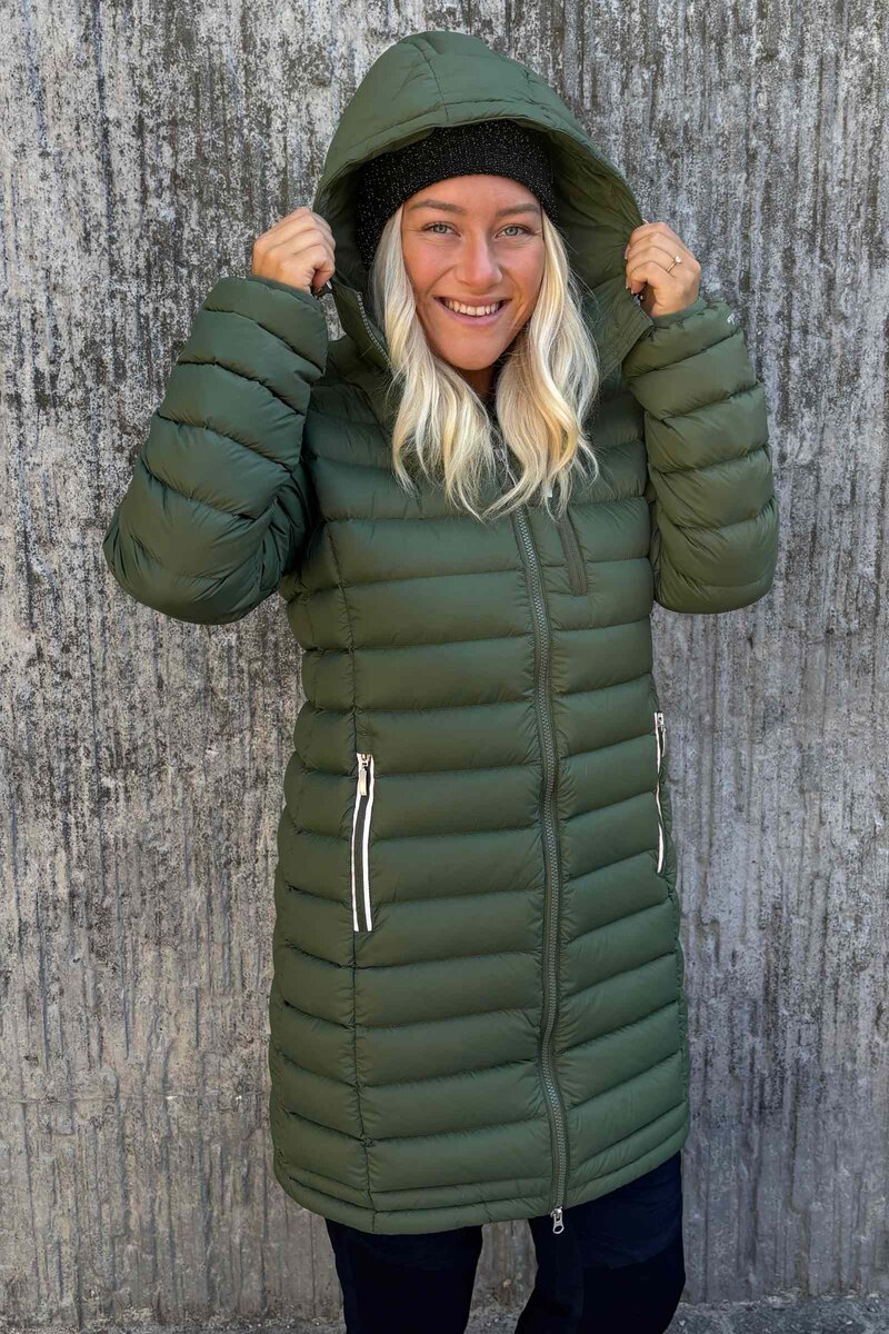 Eva Lightweight Parka Women Green Way of Sweden