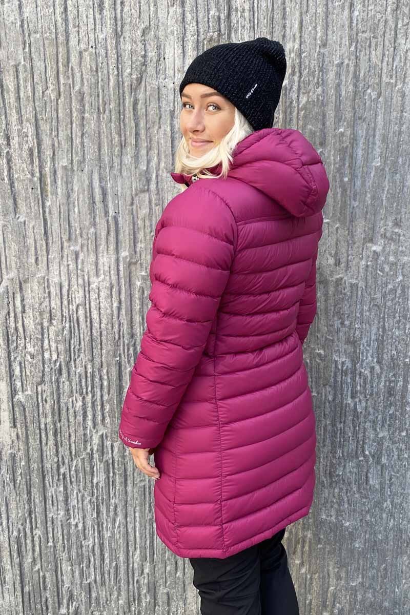 Eva Lightweight Parka Women Raspberry - Way of Sweden