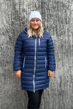 Eva Lightweight Parka Women's Sargasso Sea Way of Sweden