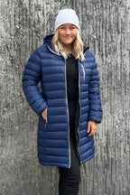Eva Lightweight Parka Women's Sargasso Sea Way of Sweden