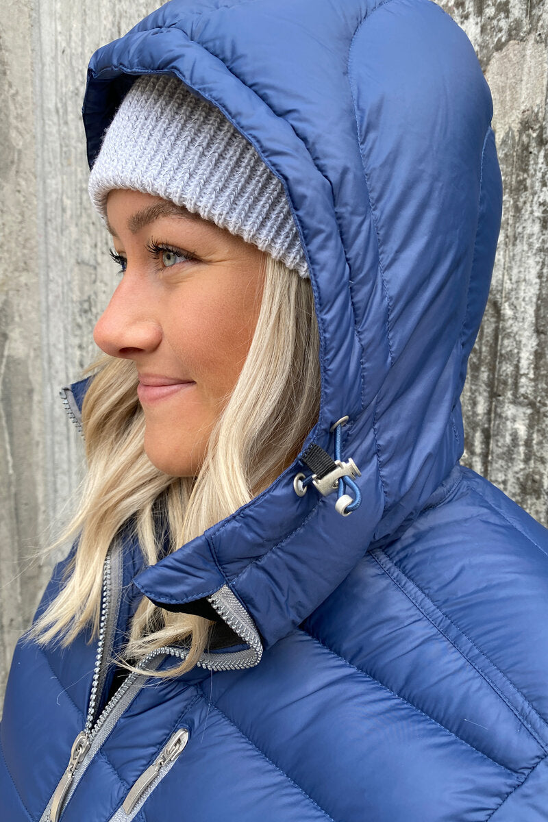 Eva Lightweight Parka Women's Sargasso Sea Way of Sweden