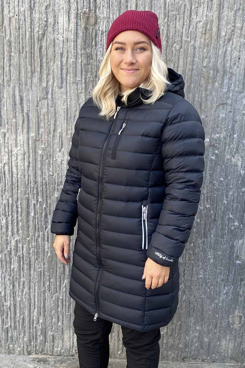 Eva Lightweight Parka Women Black - Way of Sweden