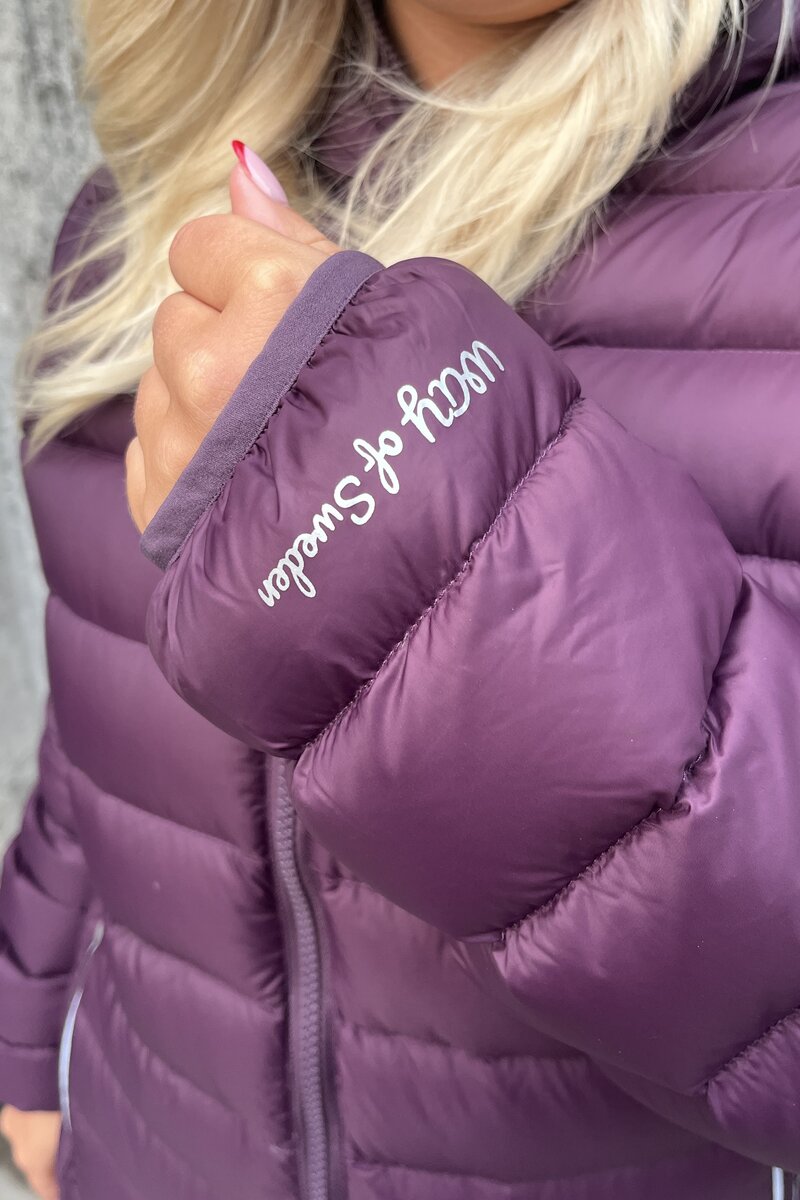 Eva Lightweight Parka Women Winered Way of Sweden