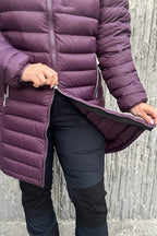 Eva Lightweight Parka Women Winered Way of Sweden