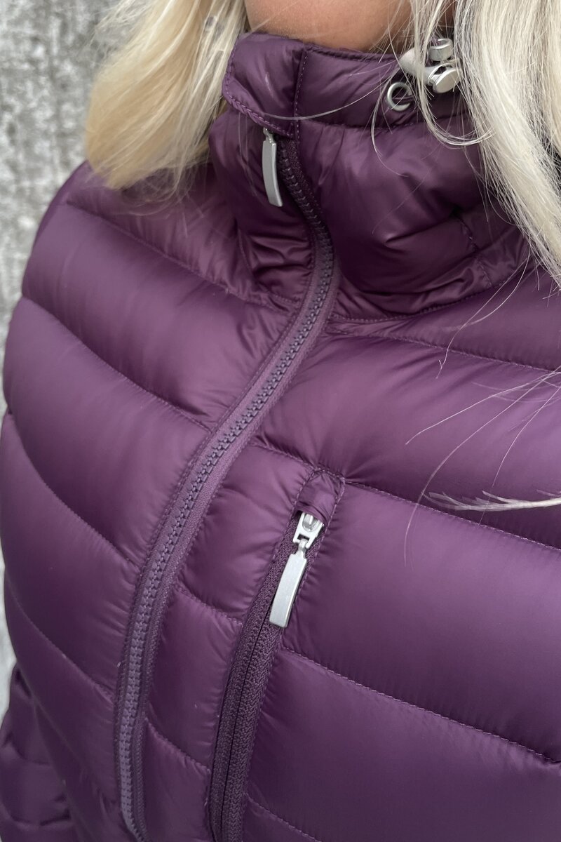 Eva Lightweight Parka Women Winered Way of Sweden