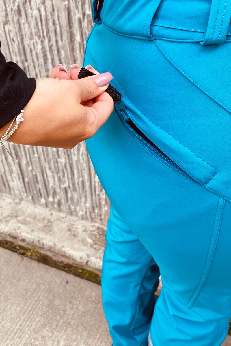 Supreme Softshell Trousers Women Petroleum REFLEX - Way of Sweden