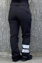 Supreme Softshell Trousers Women's Black REFLEX - Way of Sweden