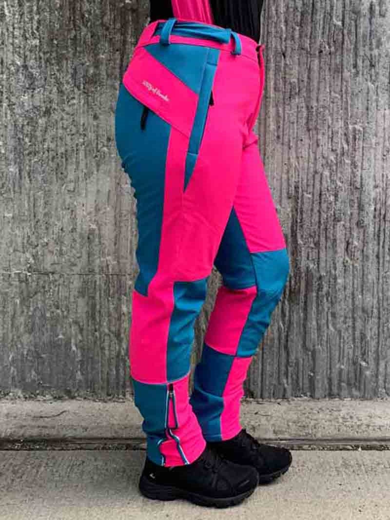 Supreme Walking Softshell Trousers Women Fuchsia - Way of Sweden