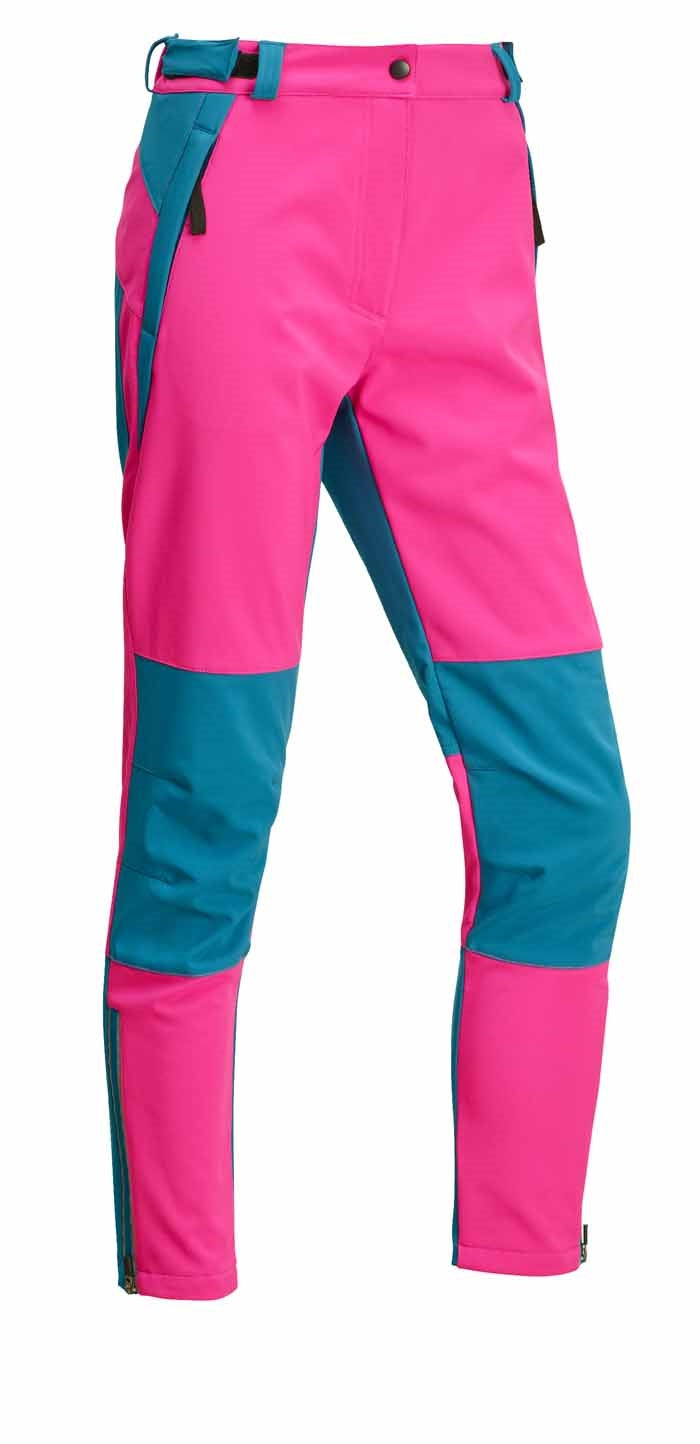 Supreme Walking Softshell Trousers Women Fuchsia - Way of Sweden