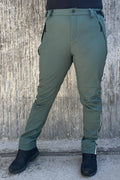 Supreme Walking Softshell Trousers Women Moss Green Way of Sweden