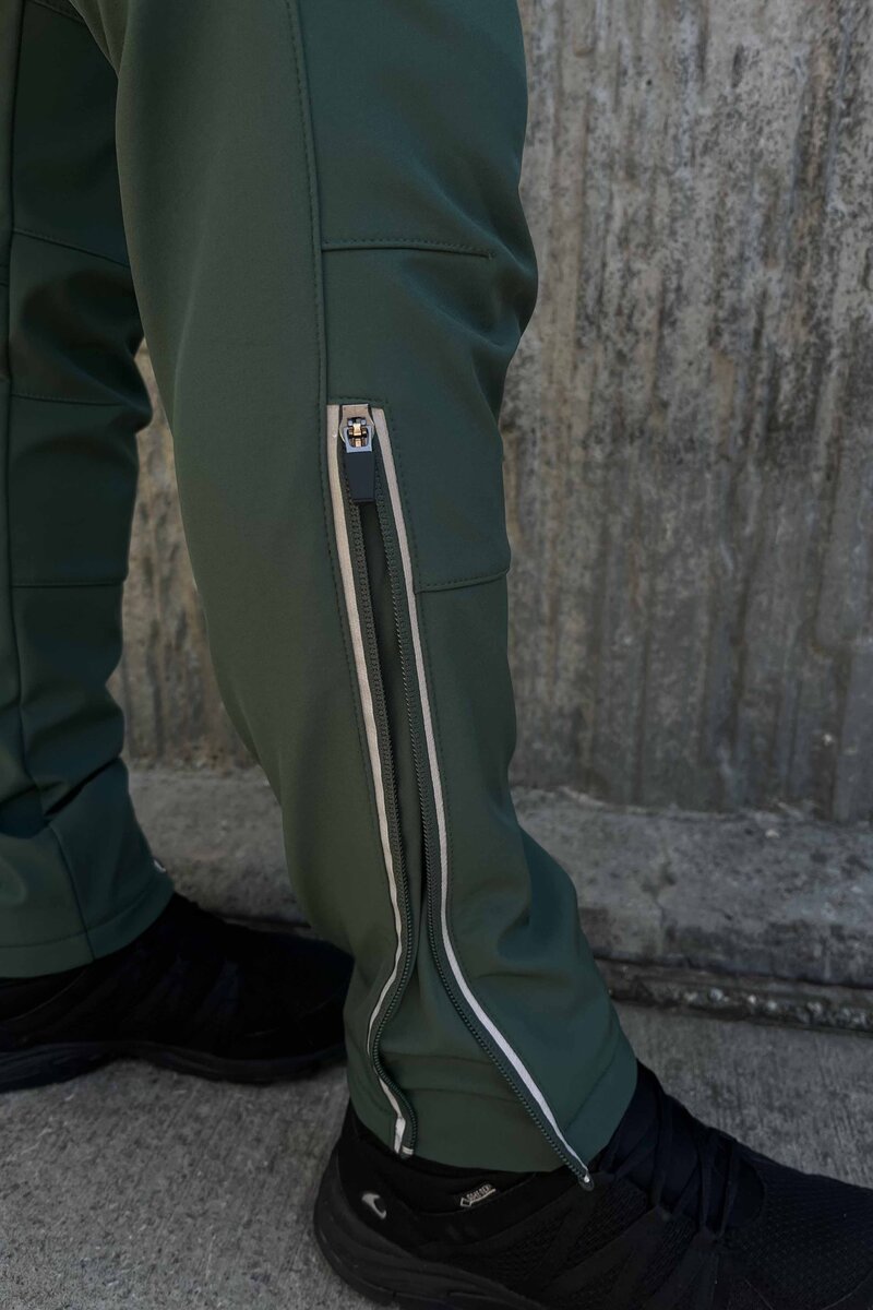 Supreme Walking Softshell Trousers Women Moss Green Way of Sweden