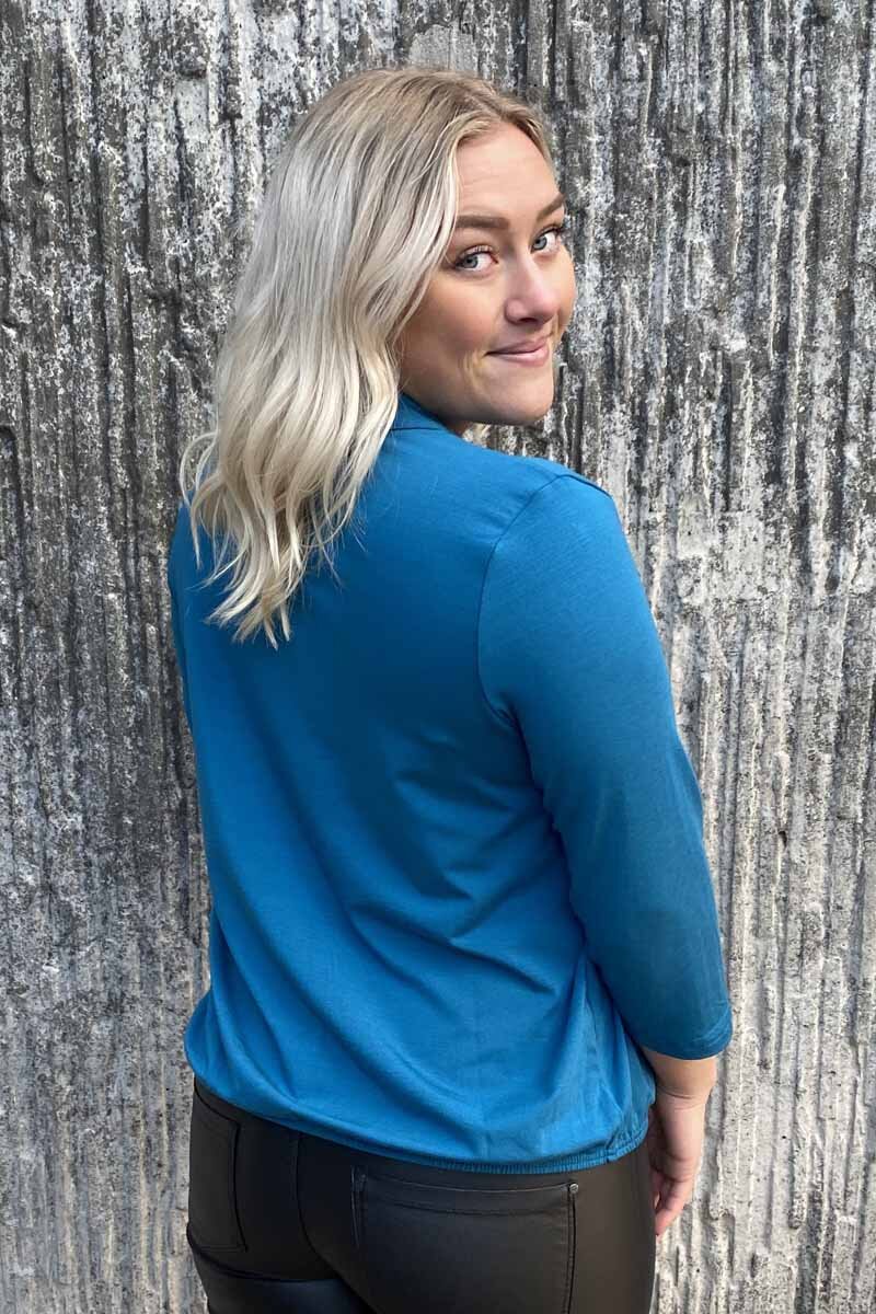 Susanne 3/4 sleeve Women Petroleum - Way of Sweden