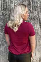 Susanne Short Sleeve Women's Raspberry - Way of Sweden
