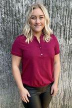 Susanne Short Sleeve Women's Raspberry - Way of Sweden