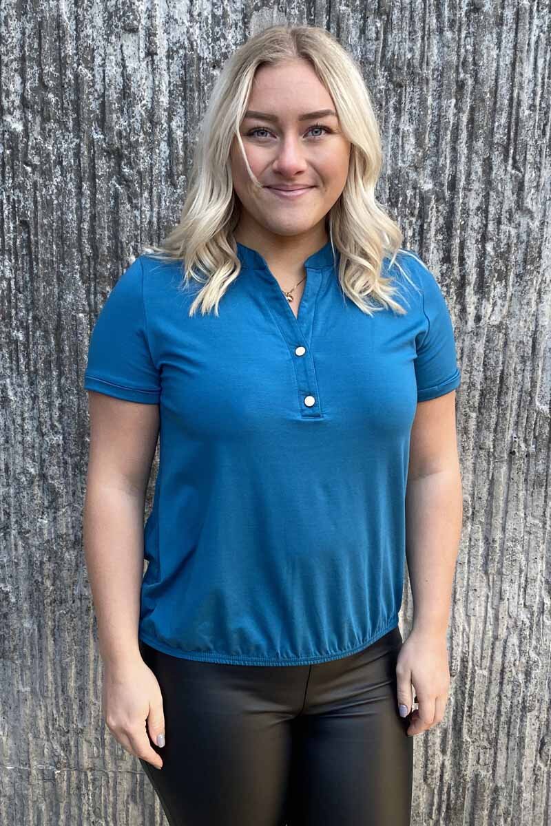 Susanne Short Sleeve Women Petrol - Way of Sweden