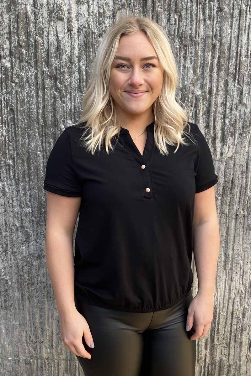 Susanne Short Sleeve Women Black - Way of Sweden