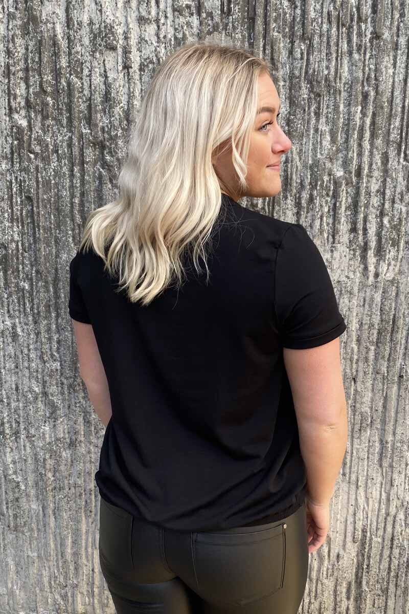 Susanne Short Sleeve Women Black - Way of Sweden