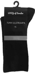 Thin Wool Socks Black - Way Of Sweden