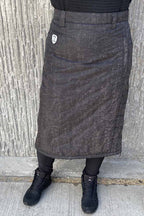 Vera Quilted Skirt Women Reflective Print - Way of Sweden