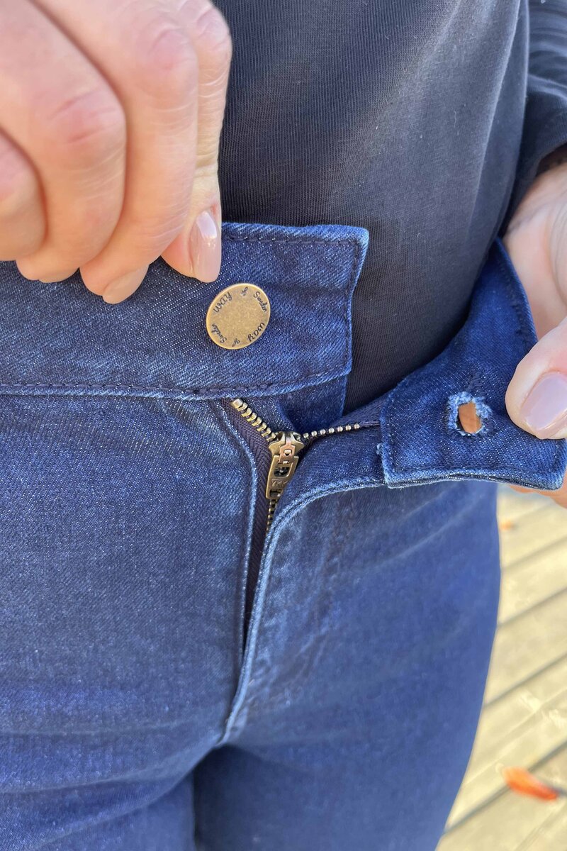 Welma Jeans Dam Dark Denim Way of Sweden