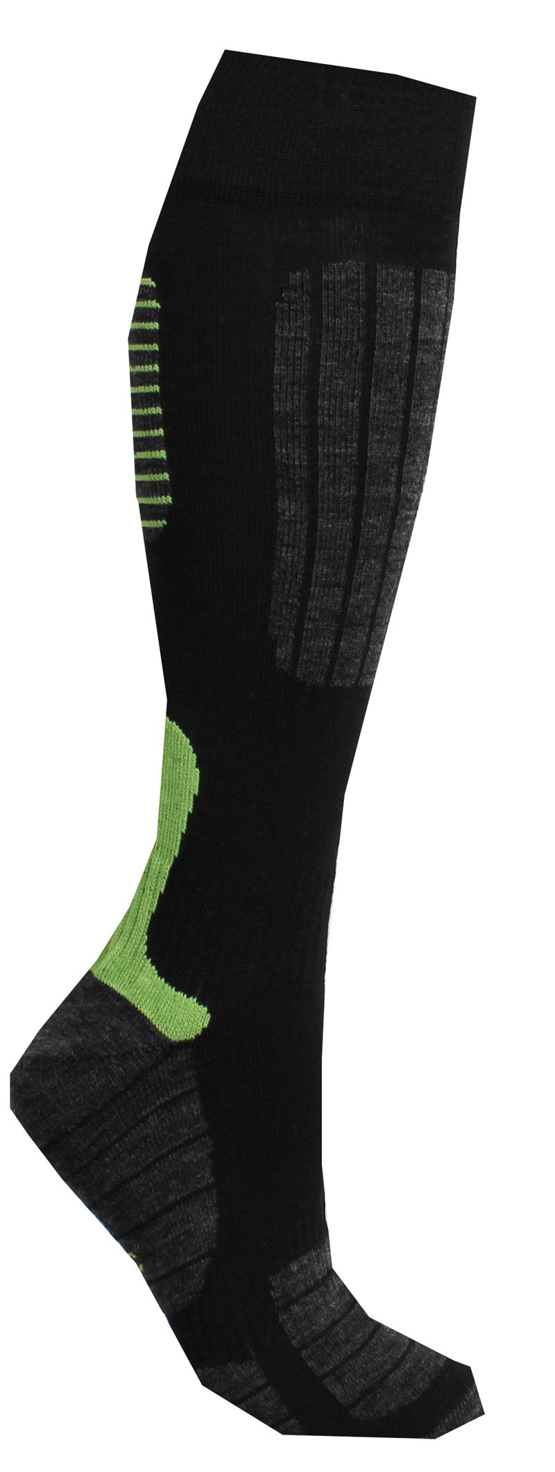 Wiared Zokks Ski Sock Wool Lime - Wiareds