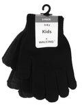 3-pack Magic Gloves Kids Black WIGES
