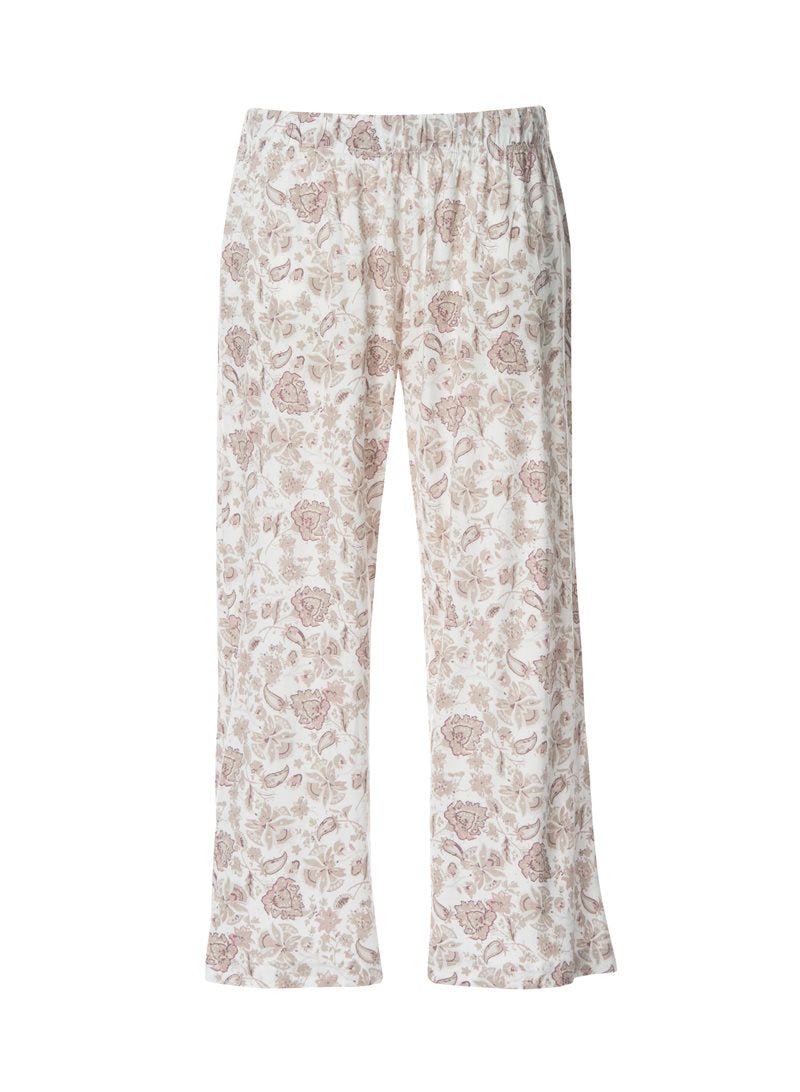 Pyjamasbyxa Bambu Dam Blommig - Wiges