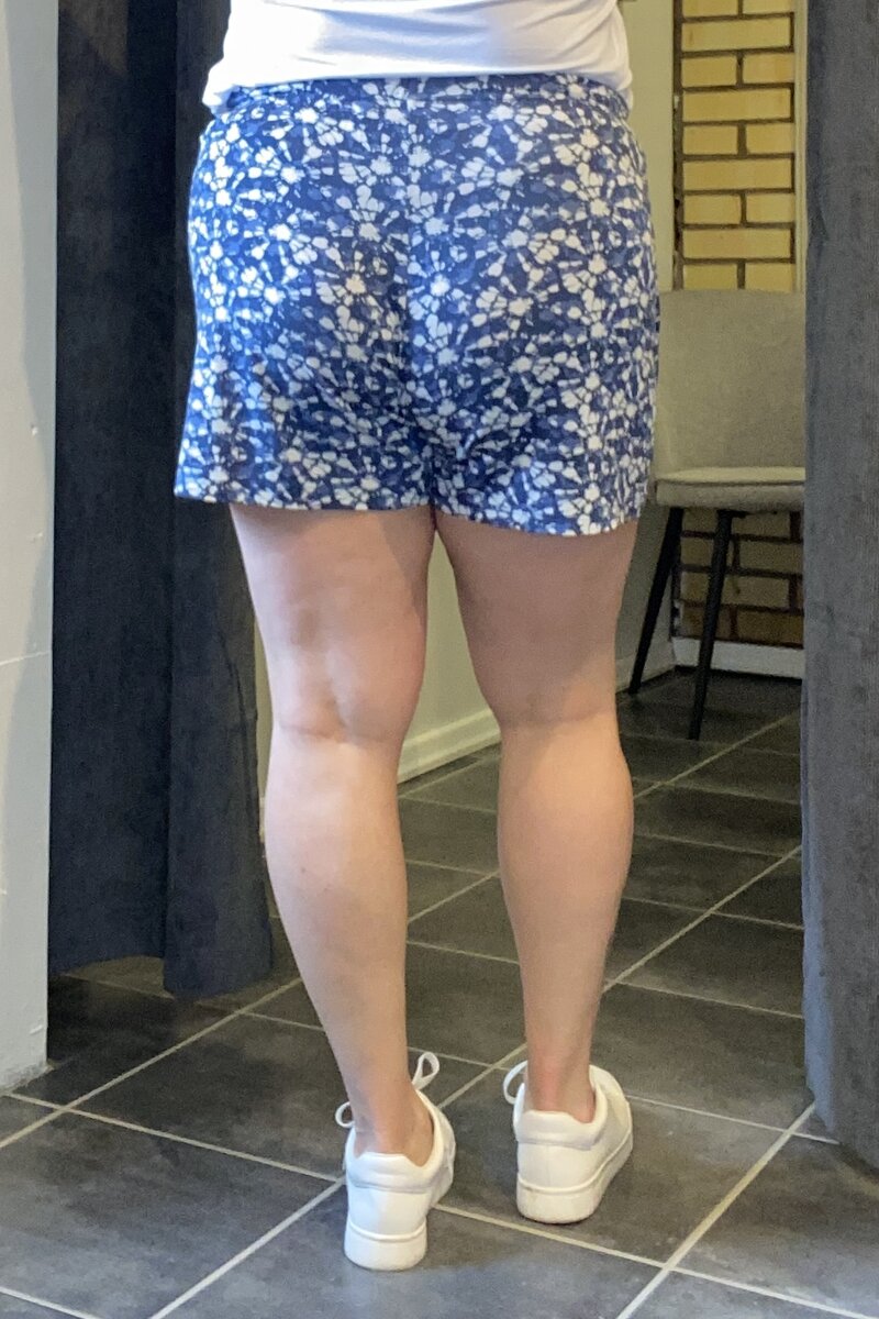 Trikåshorts Bambu Dam Print Wiges