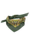 Bandana Scarf Women Green Woodstock