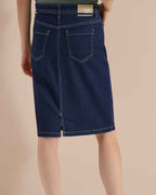 Ximena Denim Skirt Ladies Rinsed Wash | Smilebutiken - Cecil