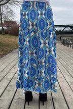 YU YI Fashion Ember Kjol Dam Blue DH MODE
