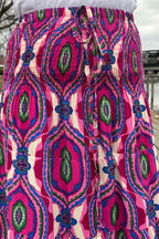 YU YI Fashion Ember Kjol Dam Pink DH MODE