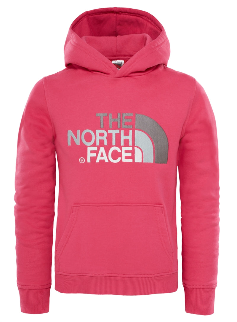 Youth Drew Peak Hoodie Petticoat Pink Junior The North Face