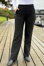 Yu & Me River Byxa Dam Black Caramelle Fashion
