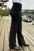 Yu & Me River Byxa Dam Black Caramelle Fashion