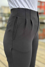 Yu & Me River Byxa Dam Black Caramelle Fashion