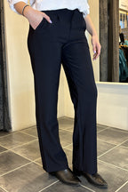 Yu & Me River Byxa Dam Navy Caramelle Fashion