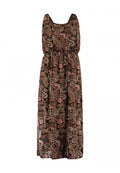 Doris Dress Women Black Paisley Z-One