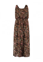 Doris Dress Women Black Paisley Z-One