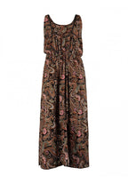 Doris Dress Women Black Paisley Z-One