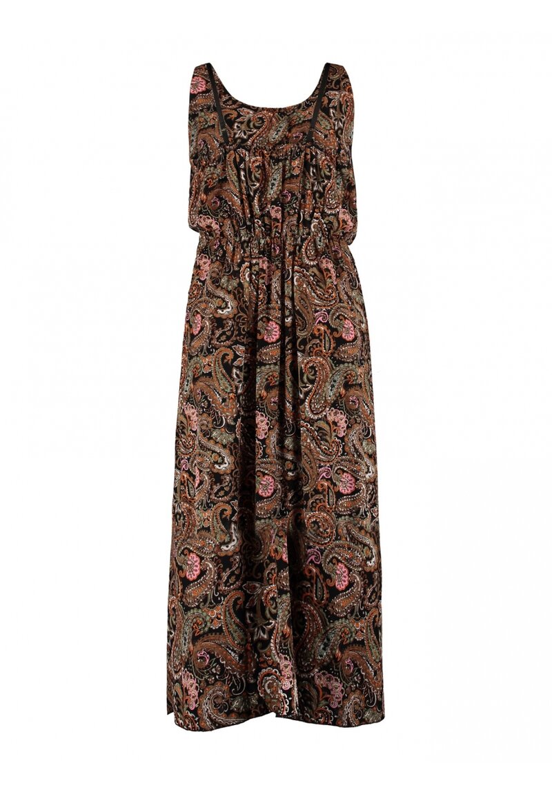 Doris Dress Women Black Paisley Z-One
