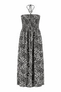 Noelia Dress Women Black Paisley Z-One