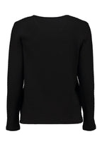 Alicia Cardigan Dam Black Zabaione