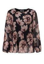 Ashleyy Blouse Women Black Zabaione