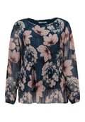 Ashleyy Blus Dam Teal Zabaione