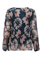 Ashleyy Women's Blouse Teal Zabaione