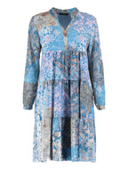 Aurelia Dress Ladies Sky Blue - Zabaione