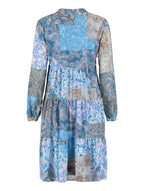 Aurelia Dress Ladies Sky Blue - Zabaione